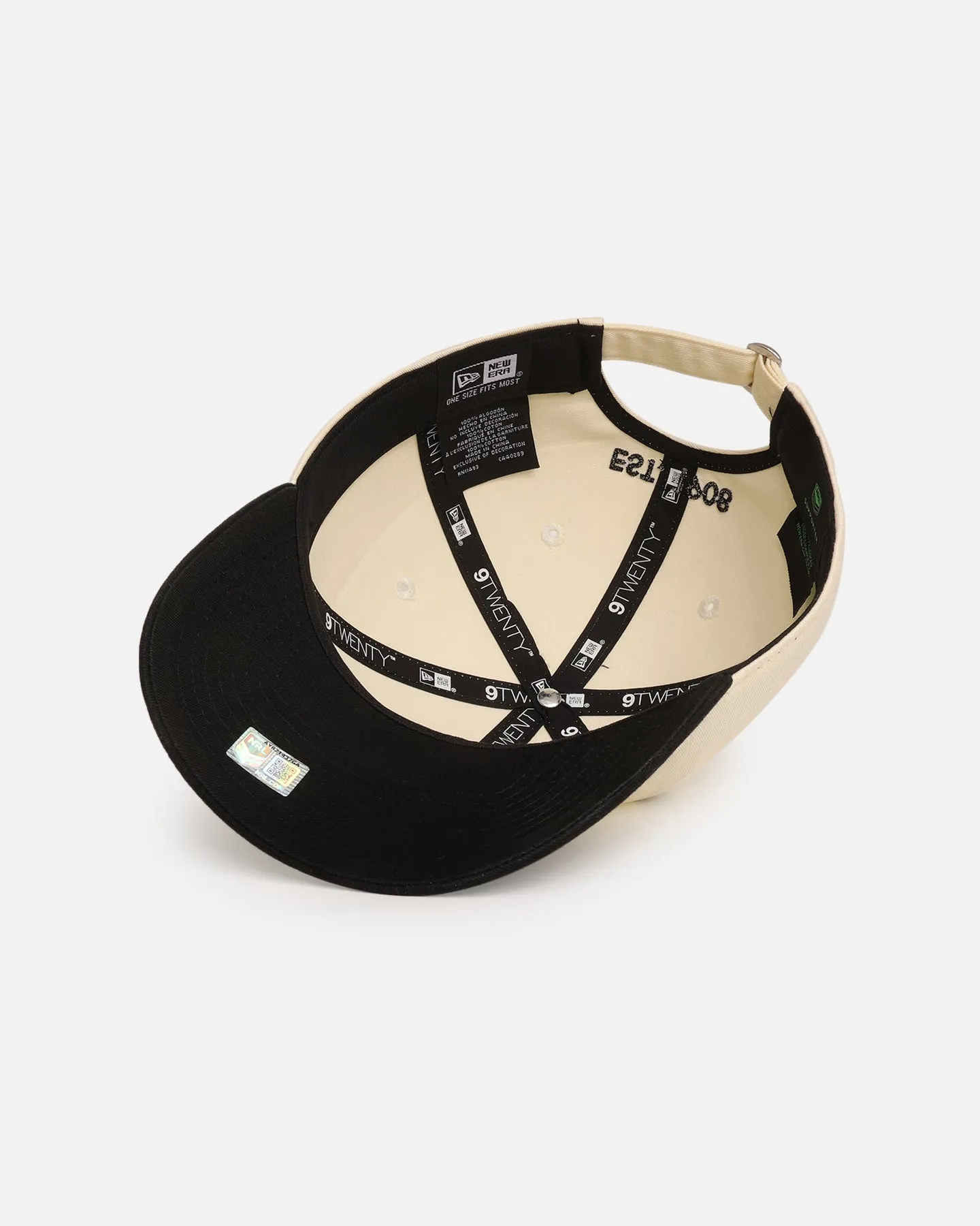 New Era Sydney Roosters 'NRL Two Tone' 9TWENTY Strapback Chrome White/Black