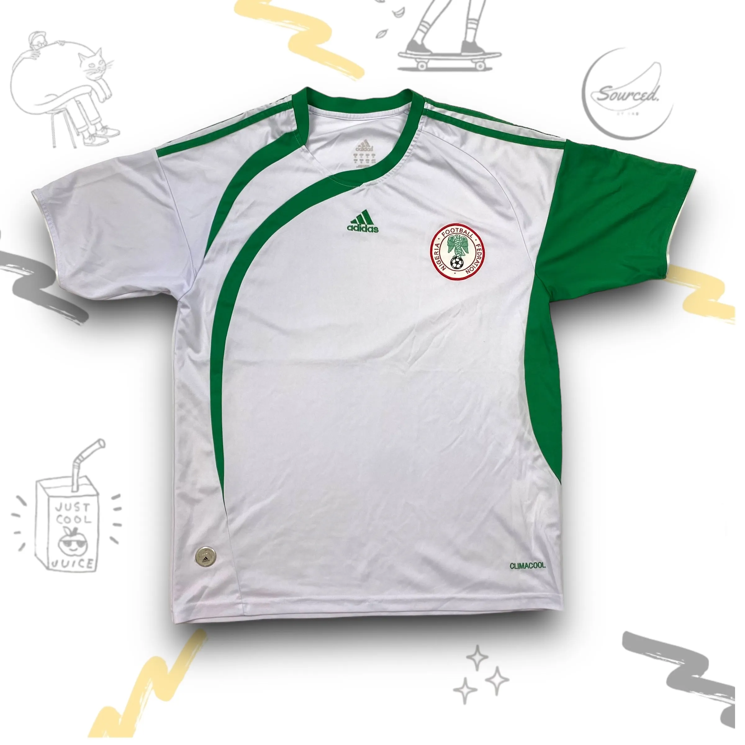 Nigeria Adidas Away Jersey (XL)