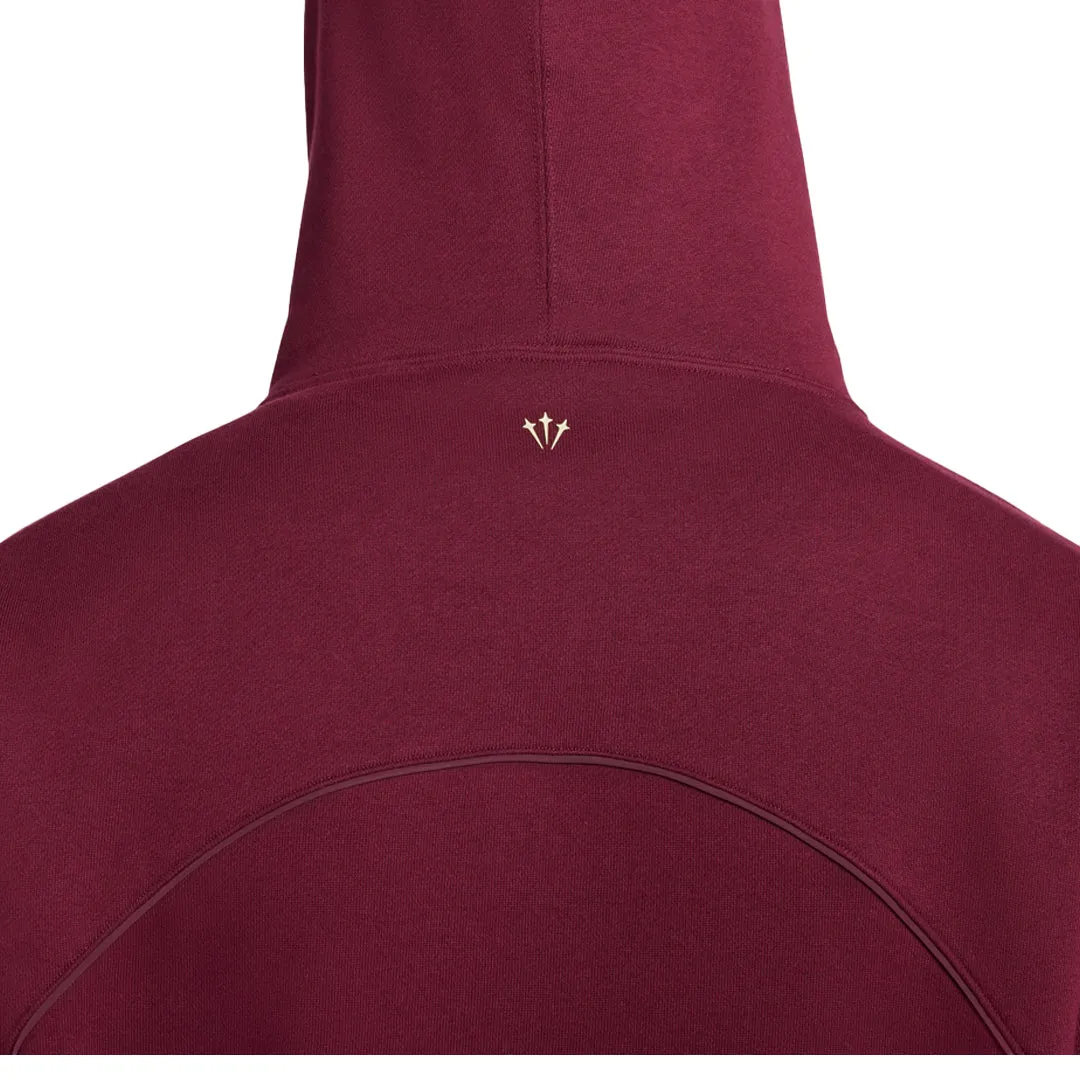 NOCTA FLEECE CS HOODIE DARK BEETROOT