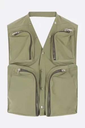 nylon cargo vest