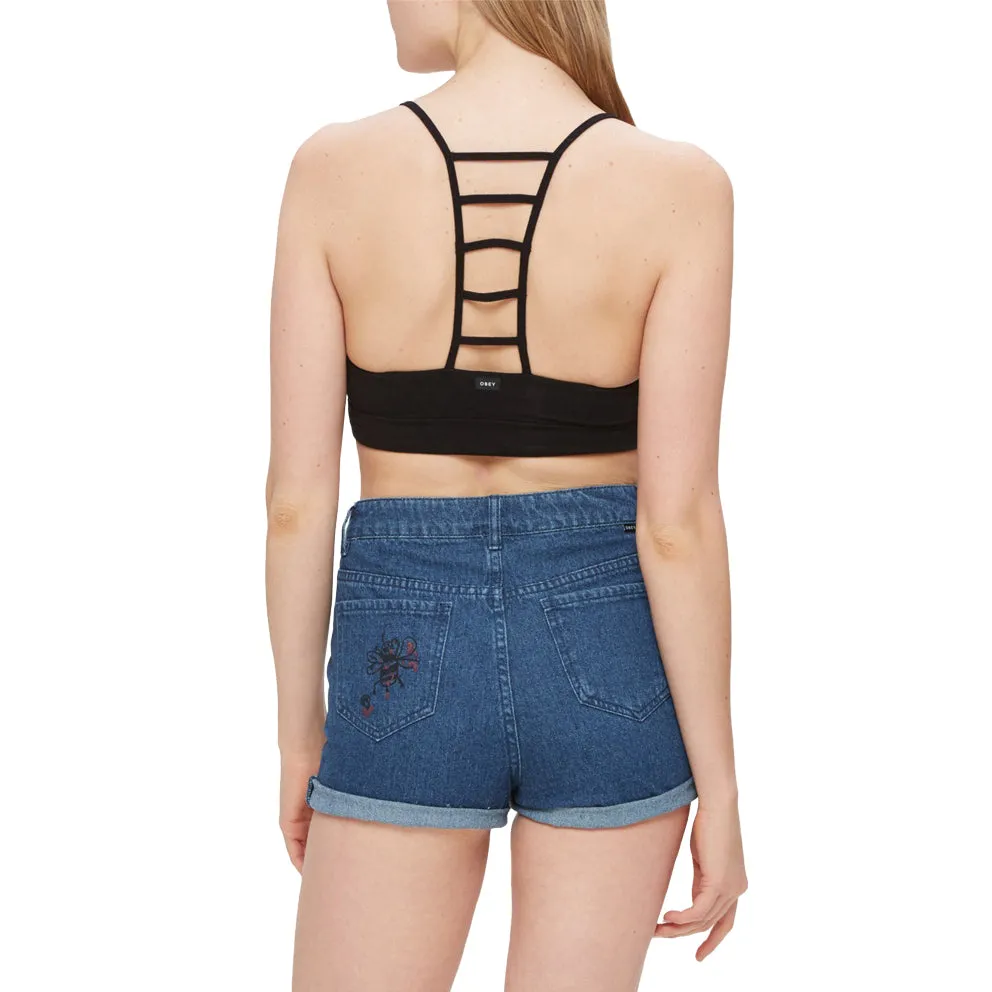 OBEY JULIA BRALETTE // BLACK