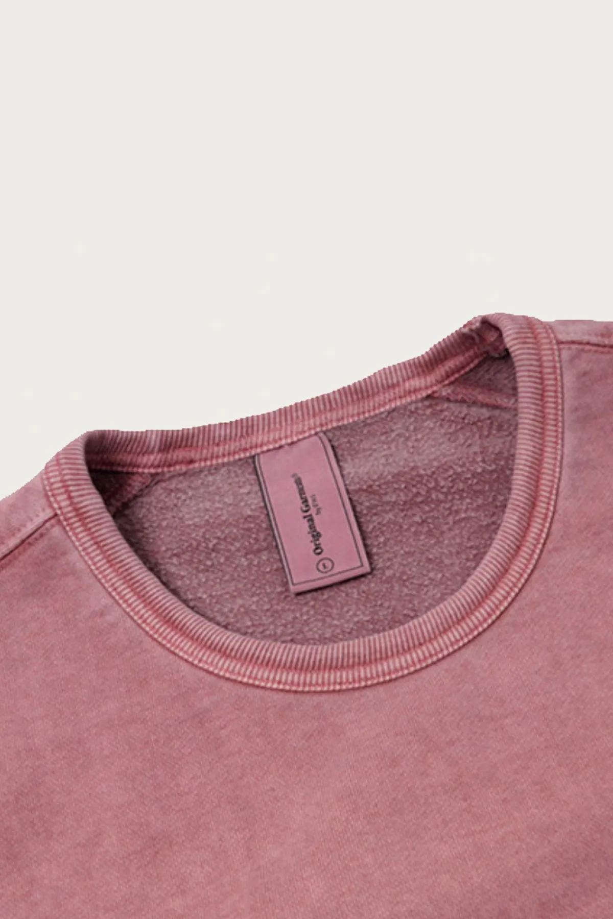 OG Pigment Dye Sweatshirt - Pink