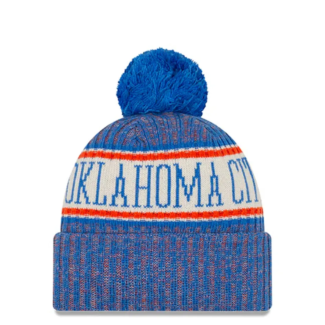 OKLAHOMA CITY THUNDER SPORT CUFF KNIT BLUE