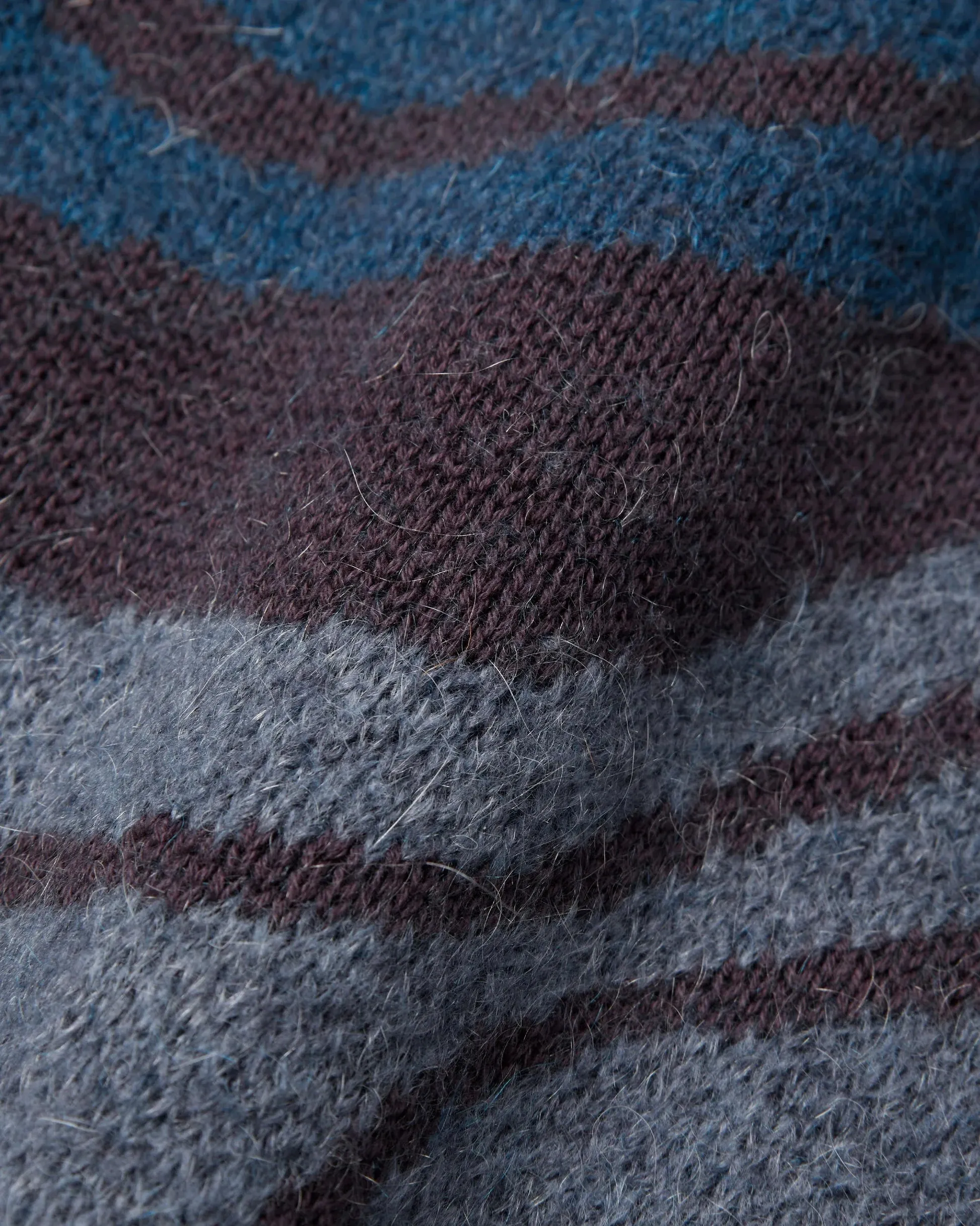 Parra Stupid Lava LampKnitted Pullover // Dark Mahogany