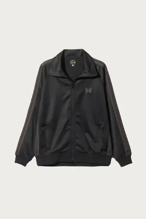 Poly Smooth Track Jacket - Black