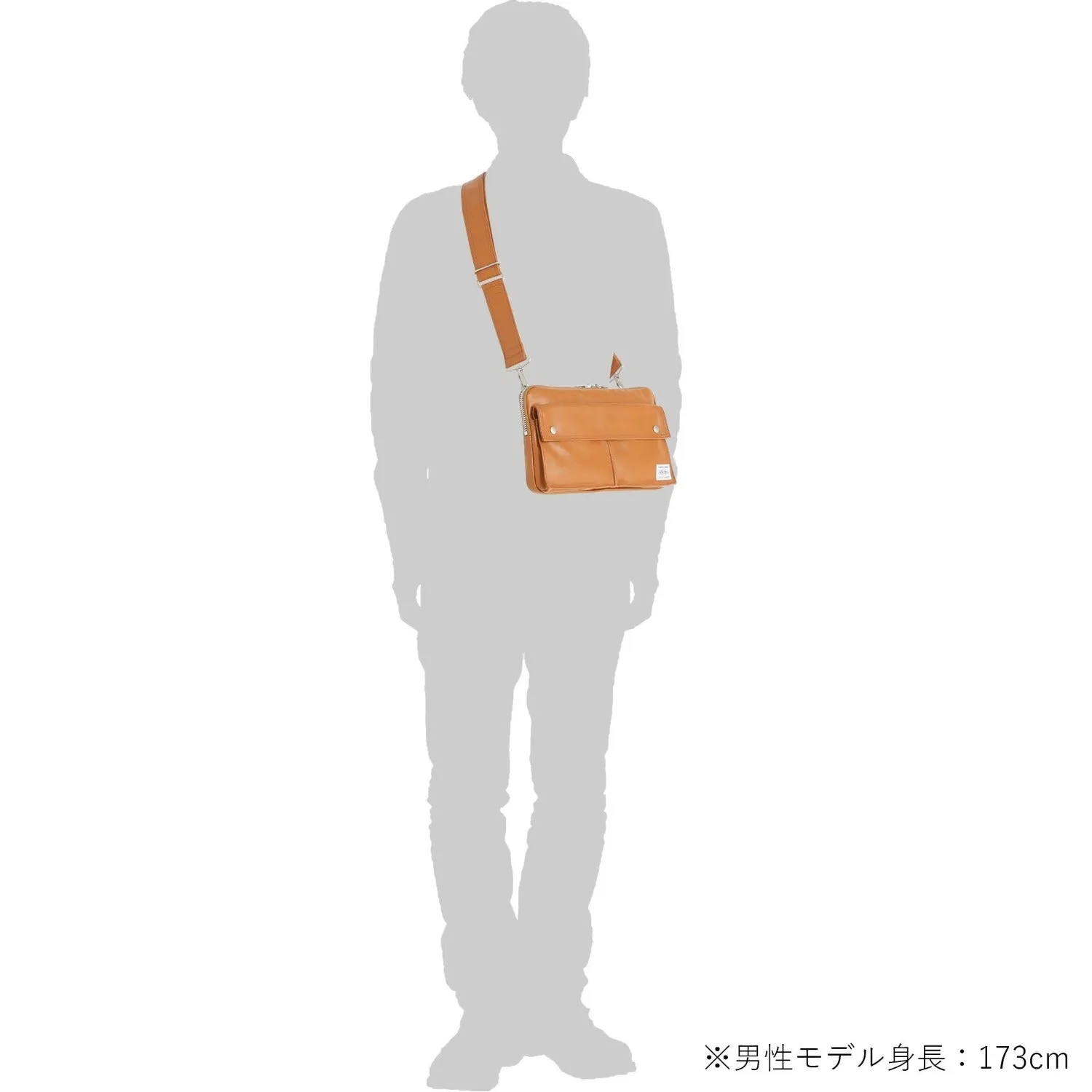 Porter Free Style Shoulder Bag Black
