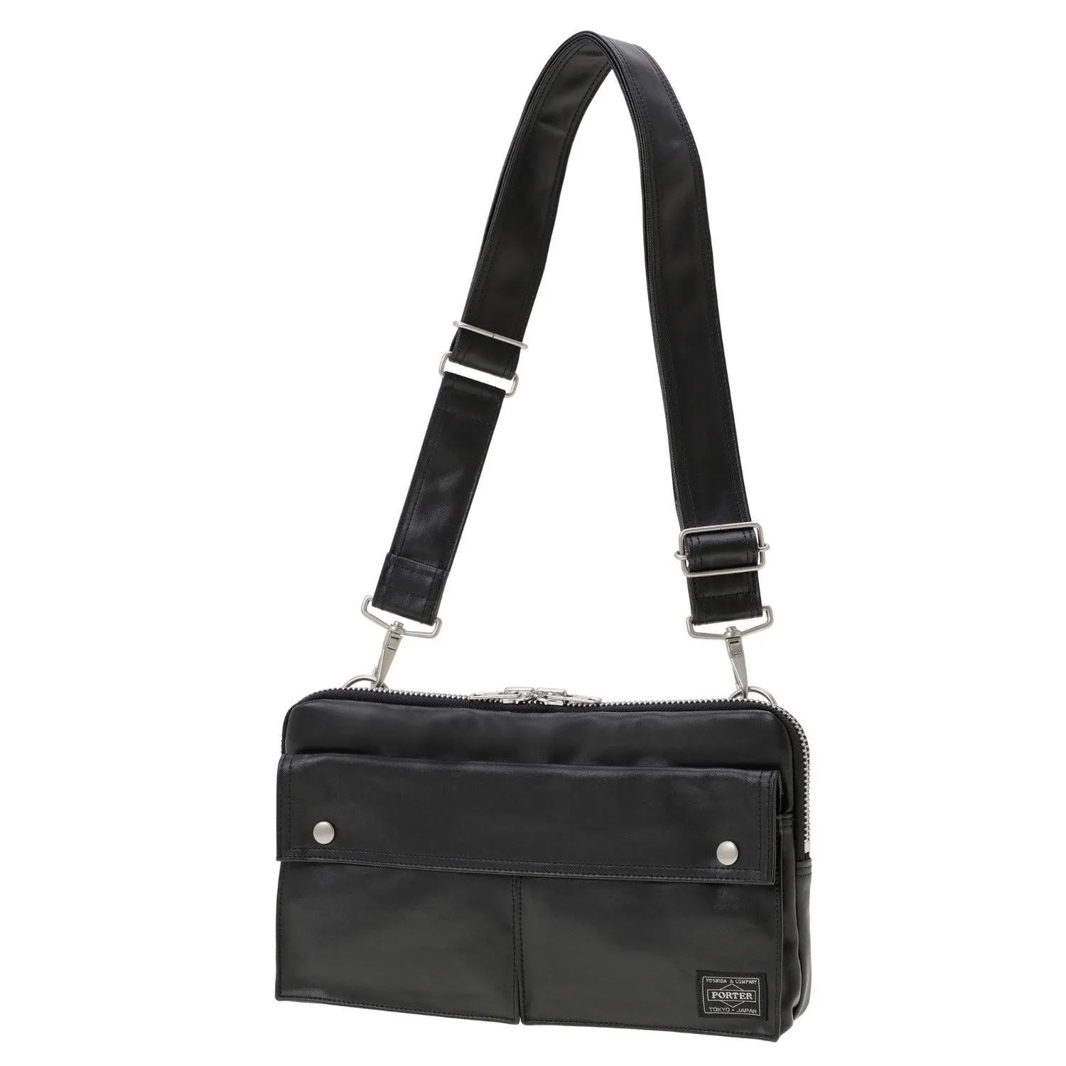 Porter Free Style Shoulder Bag Black