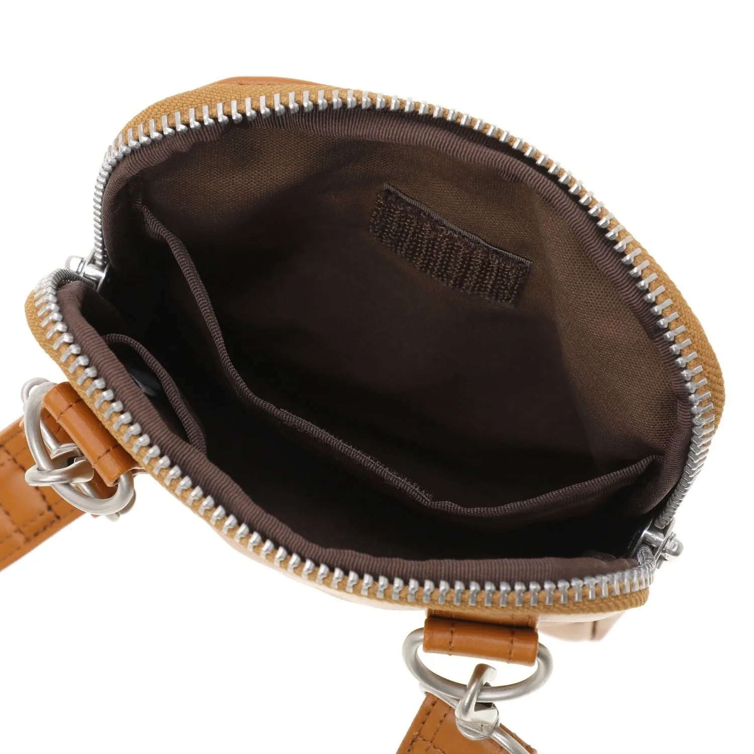 Porter Free Style Vertical Shoulder Bag Camel