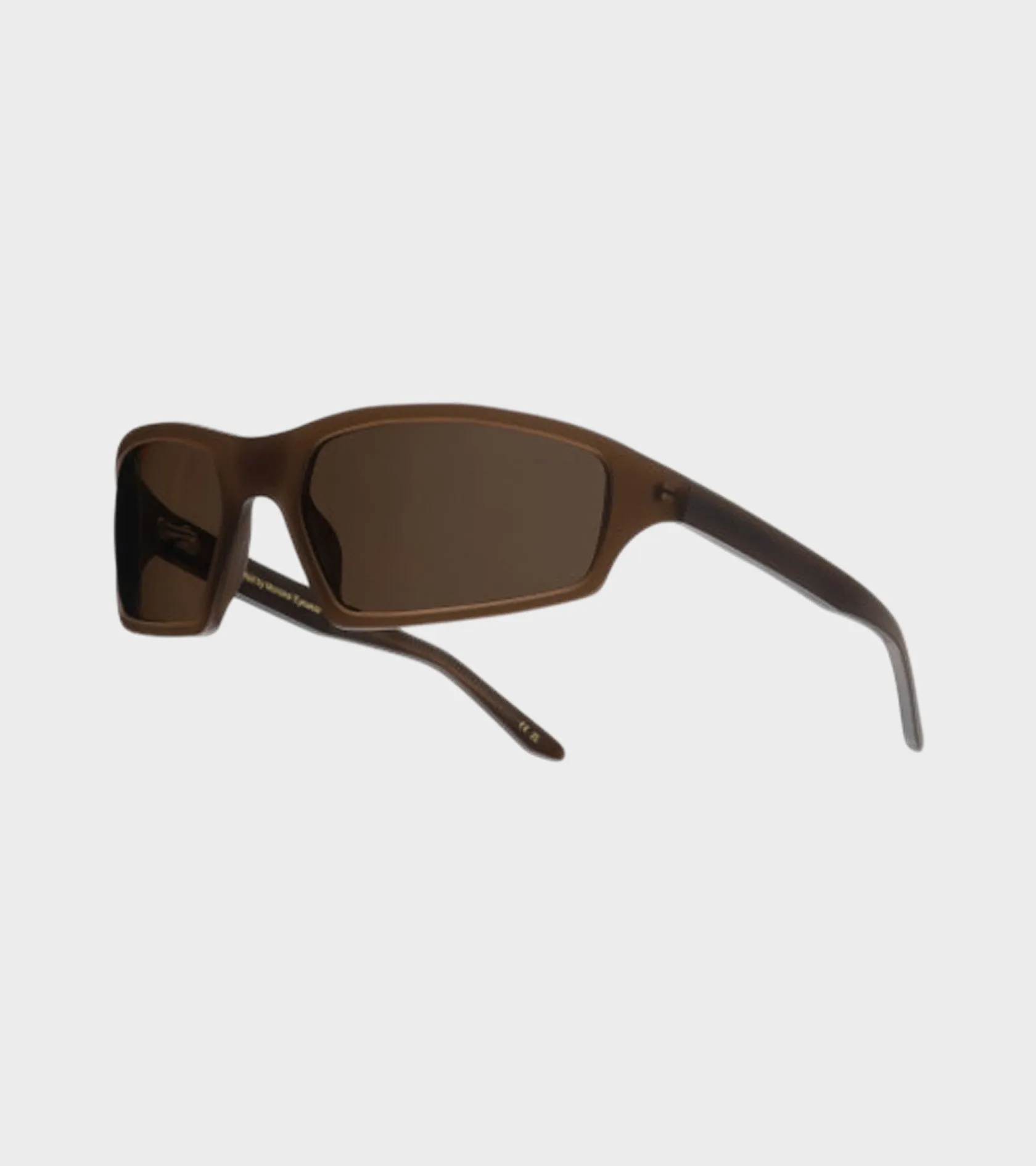 Raven Matt Cola Brown Solid Lens
