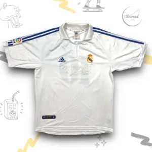 Real Madrid Vintage Adidas Home Jersey 2001-02 (L)