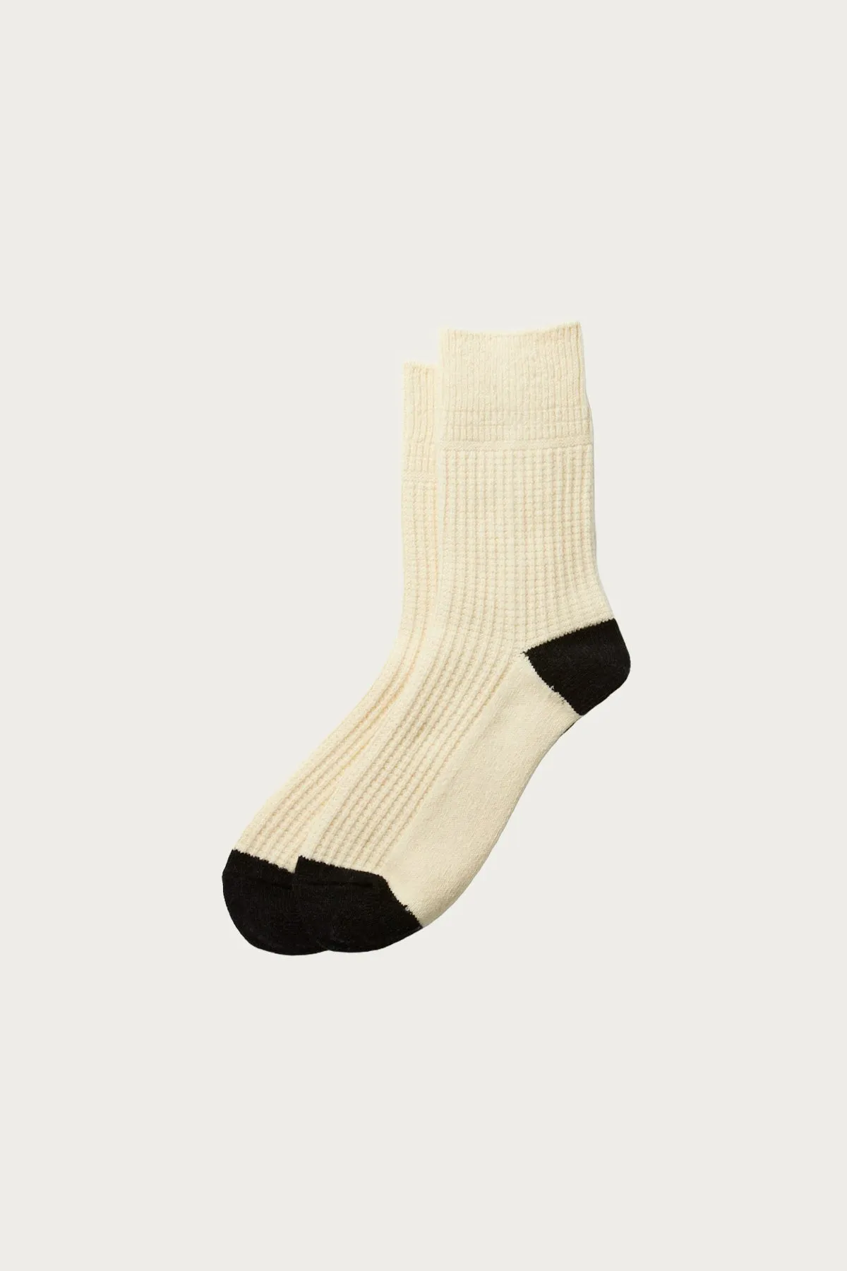 Recycled Cotton/Wool Daily 3 Pack - Off White/Black
