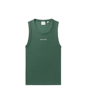 RIB TANK TOP BISTRO GREEN