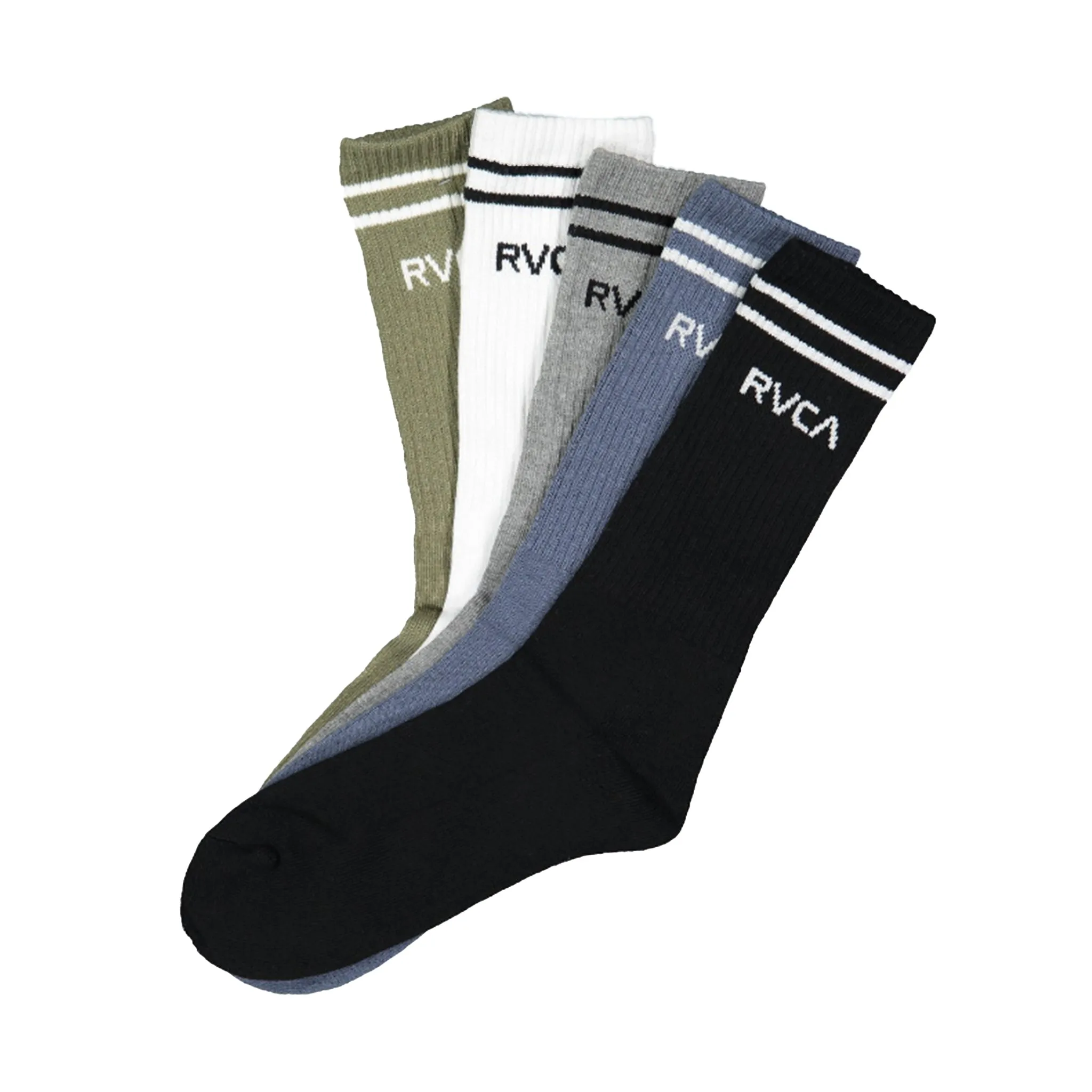 RVCA Union Sock 5 Pack Multi