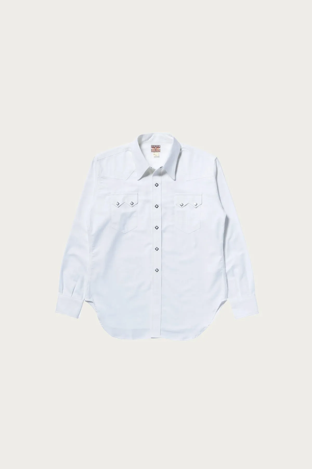 Sawtooth Western Shirt - White