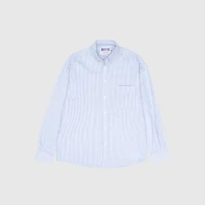SIMPLE STITCH STRIPE OCBD SHIRT