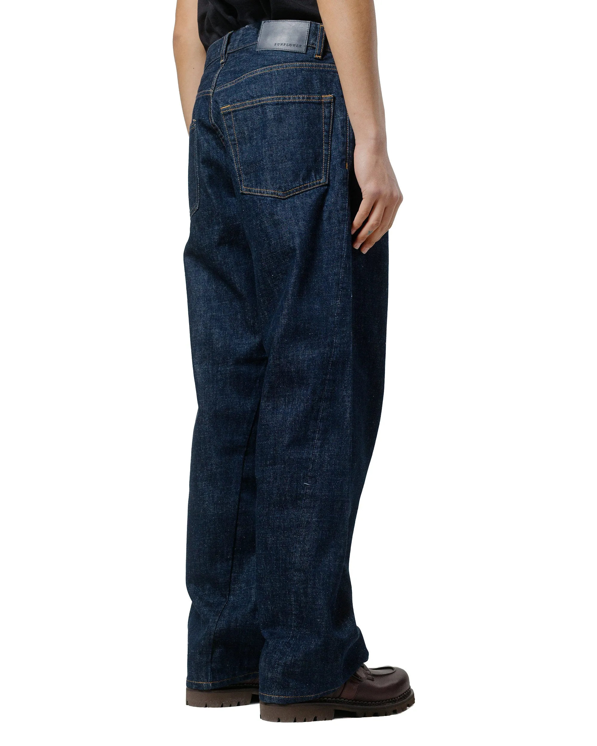 Sunflower Wide Twist Simple Rinse Blue