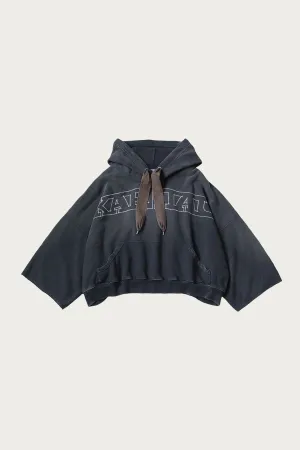 SWT Knit DEVIL Hoodie (KAPITAL Embroidery) - Black