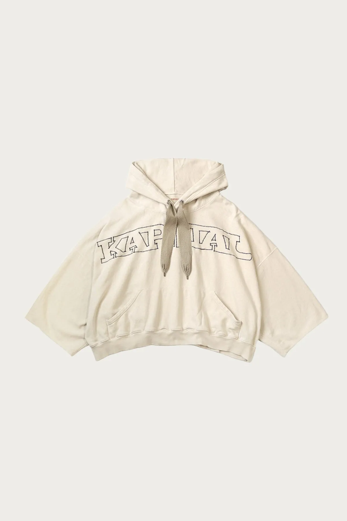 SWT Knit DEVIL Hoodie (KAPITAL Embroidery) - Natural