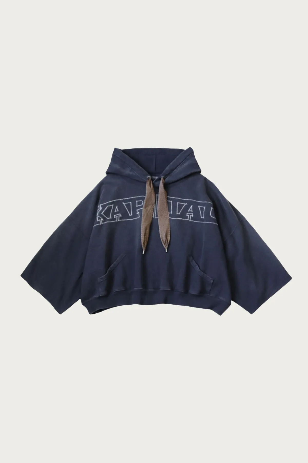 SWT Knit DEVIL Hoodie (KAPITAL Embroidery) - Navy
