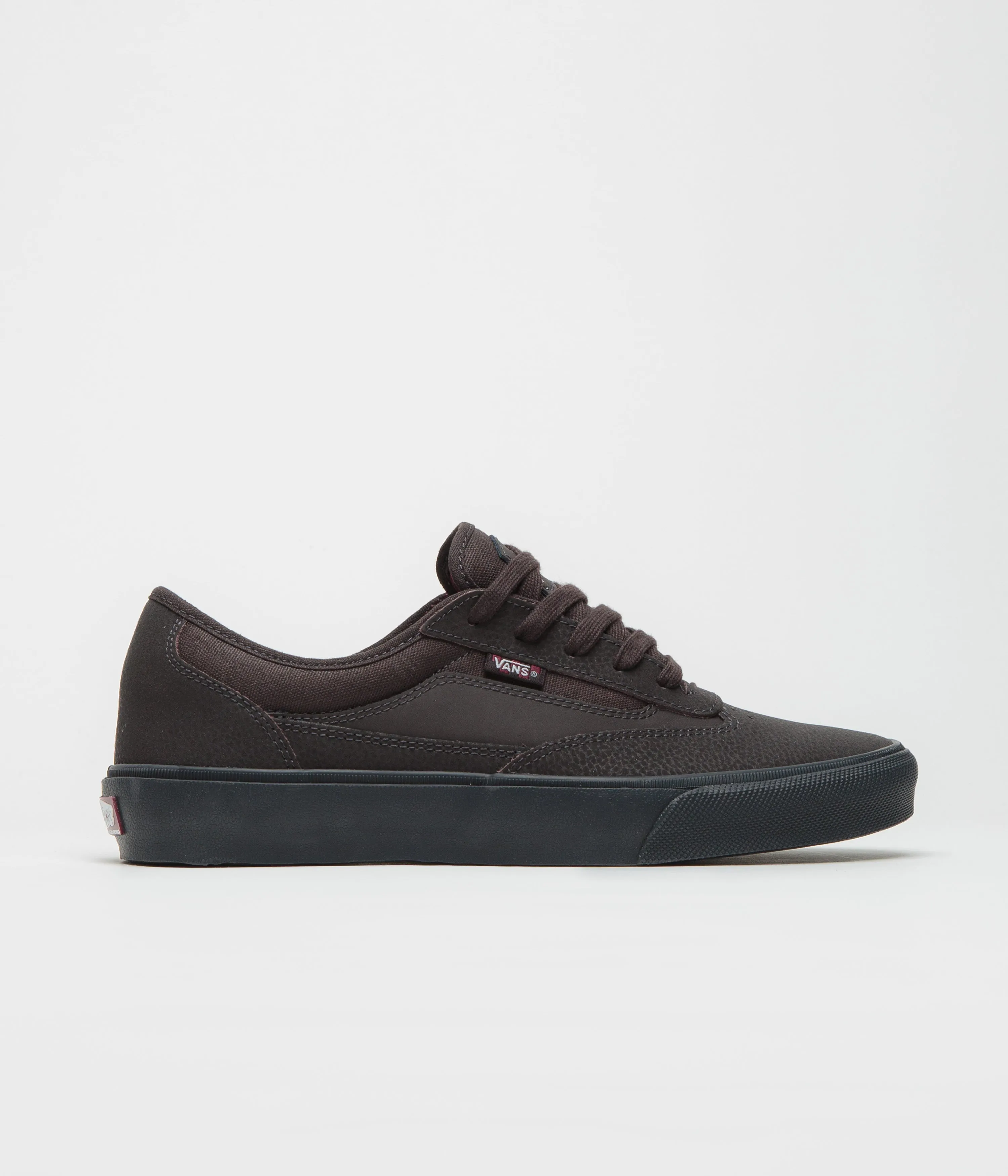 Vans Skate Curren Caples Shoes - Dark Brown