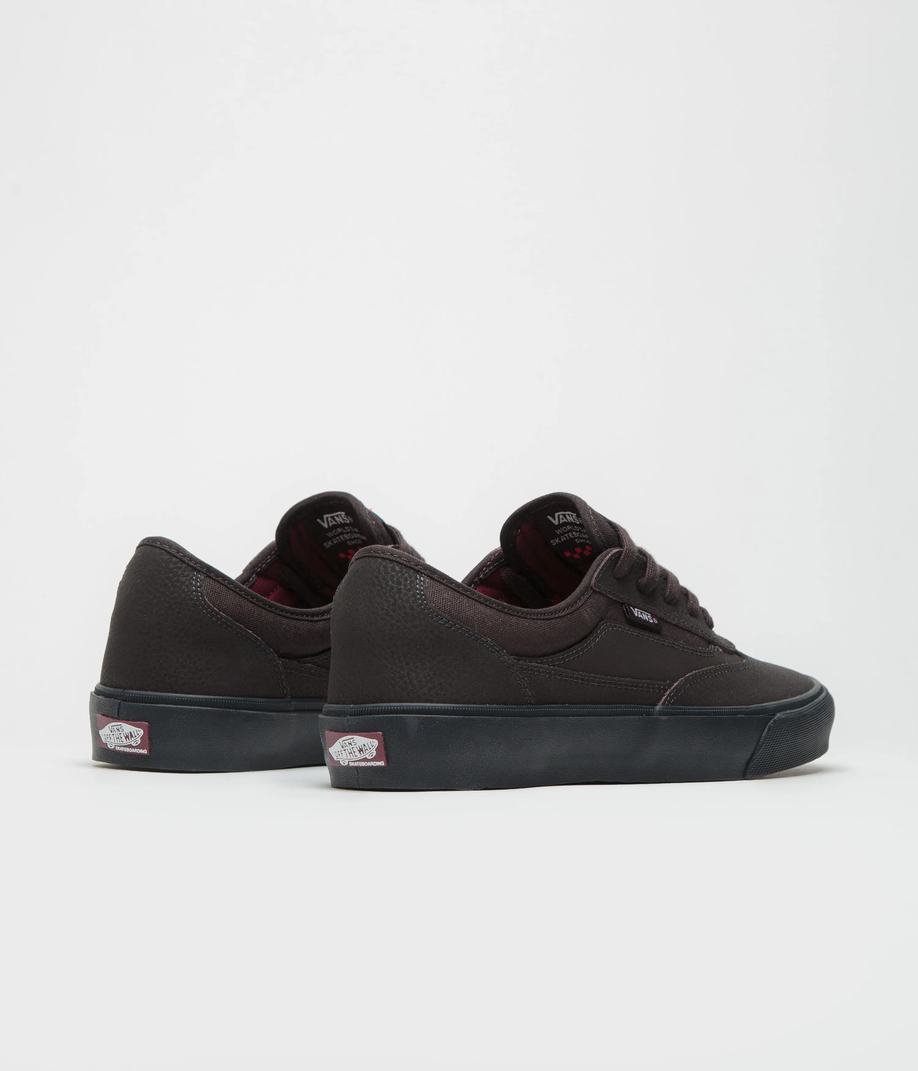 Vans Skate Curren Caples Shoes - Dark Brown