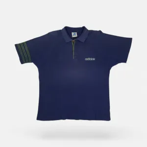 Vintage Adidas Blue Polo Shirt (XL)