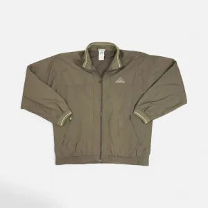 Vintage Adidas Brown Trackjacket (XL)