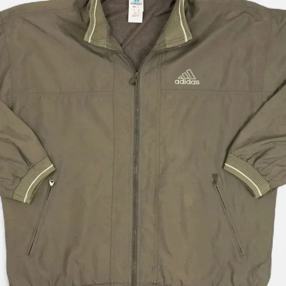 Vintage Adidas Brown Trackjacket (XL)