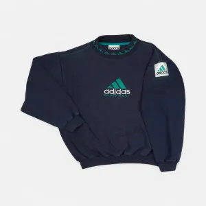 Vintage Adidas Equipment Blue Sweatshirt (S)