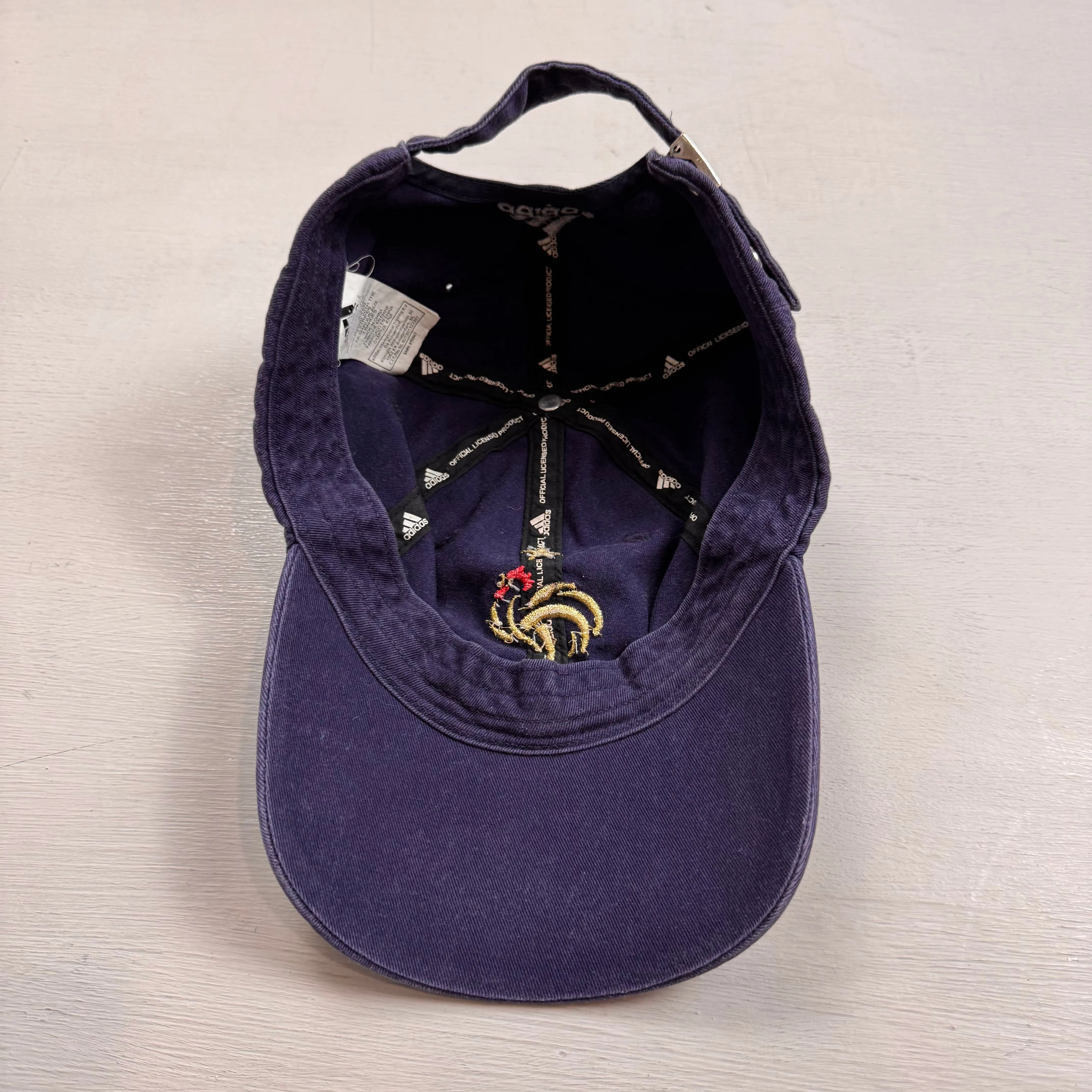 Vintage Navy Adidas France Cap