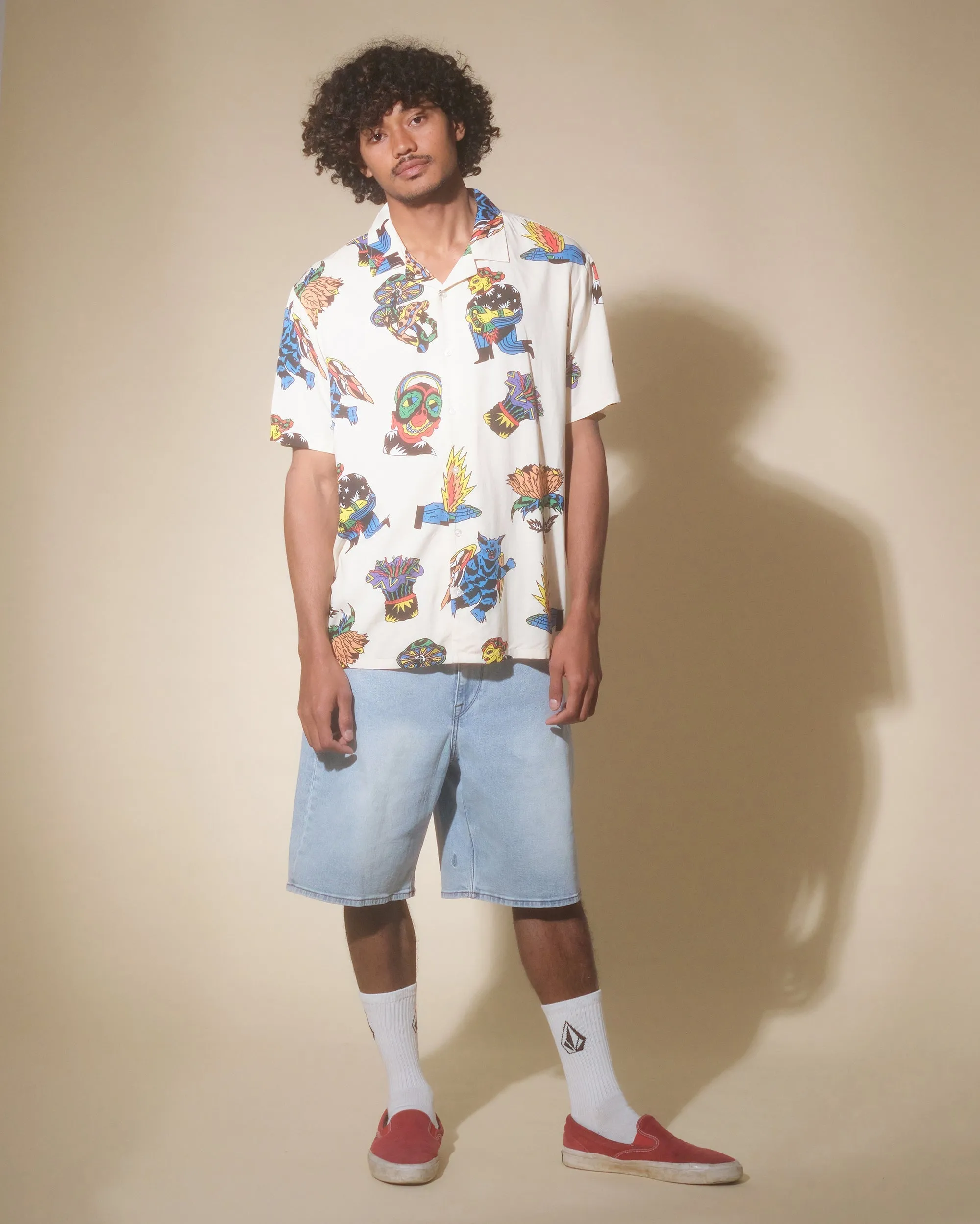 VOLCOM FA BOB MOLLEMA SS | CAMISA DE MANGA CORTA CON DISEO EXCLUSIVO