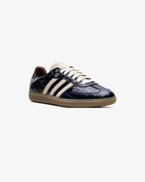 Wales Bonner x Adidas Samba OG Navy Croc Sneakers