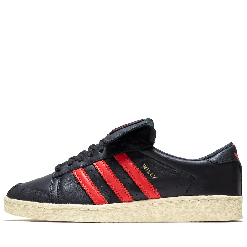 Willy Chavarria x Adidas Jabbar Low - Core Black/Red